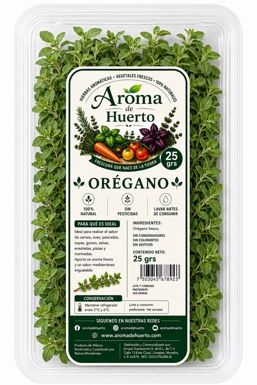 Orégano Aroma de Huerto